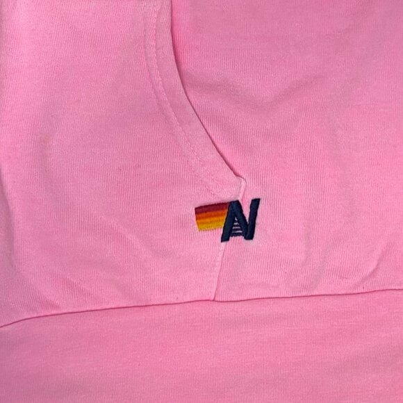 Aviation Nation Neon Pink 5-stripe Zip Up Hoodie - Picture 7 of 10